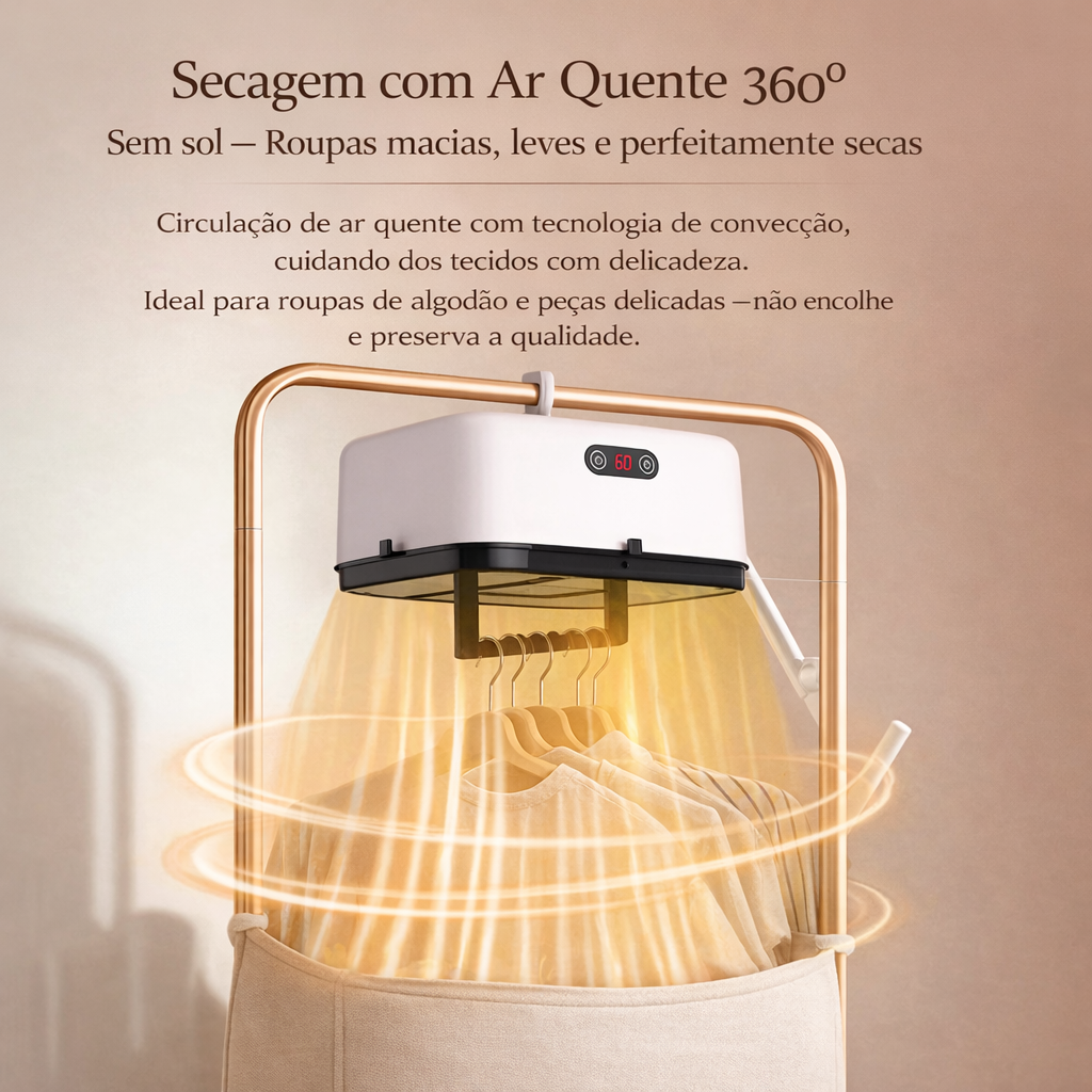 Secador de Roupas Portátil