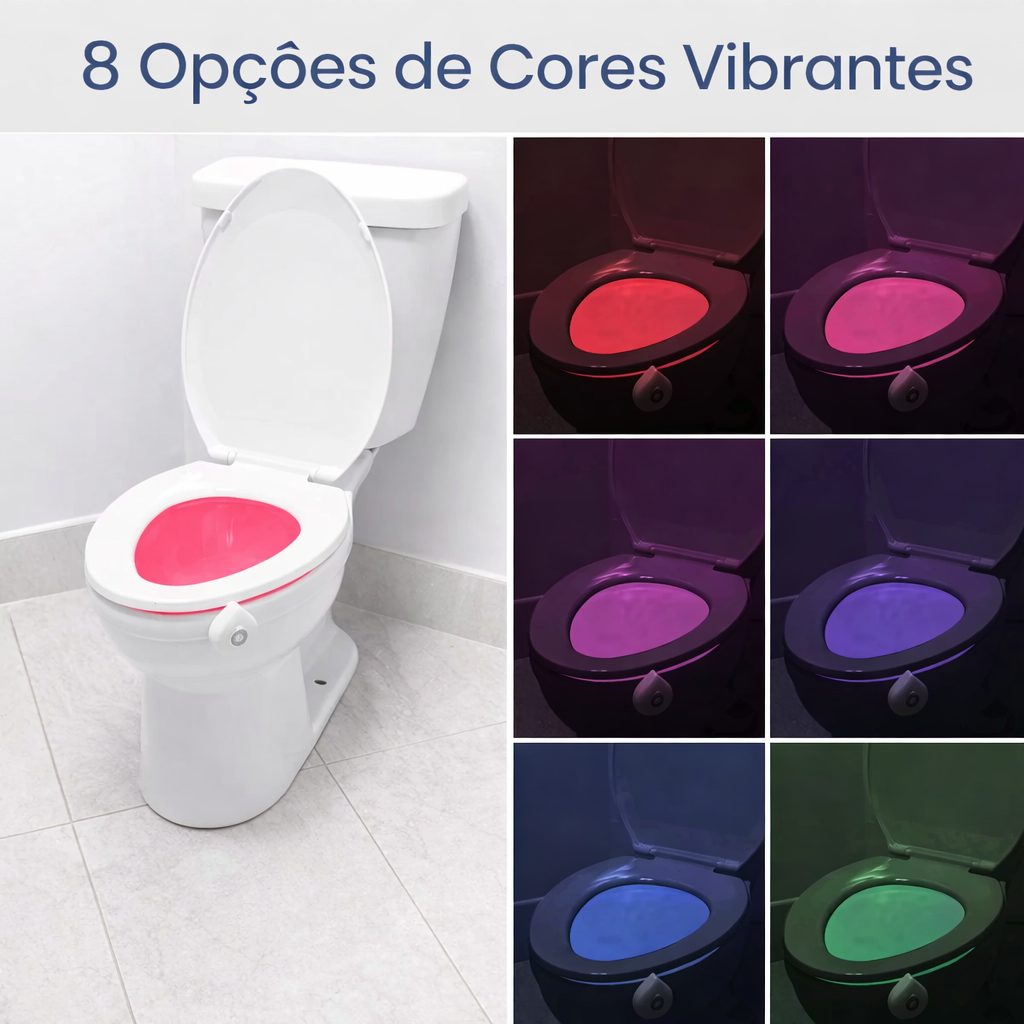 Luz Noturna para Vaso Sanitário
