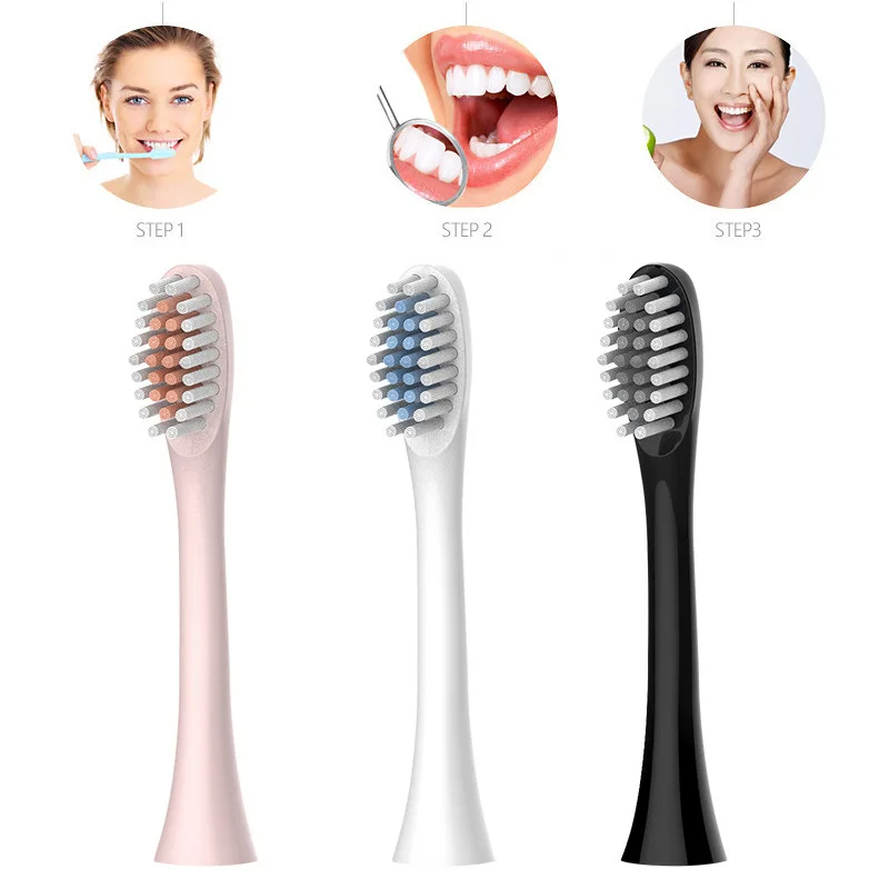 Escova de Dentes Elétrica Sônica Recarregável IPX7 com 6 Modos e 4 Refis – Longa Duração | Casa Vibe Decor