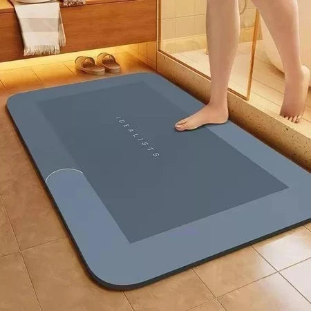 Tapete de Banheiro Super Absorvente com Secagem Rápida e Base Antiderrapante | Casa Vibe Decor