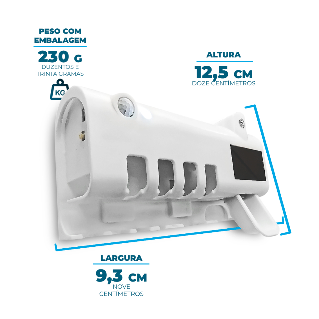 Suporte com Esterilização UV