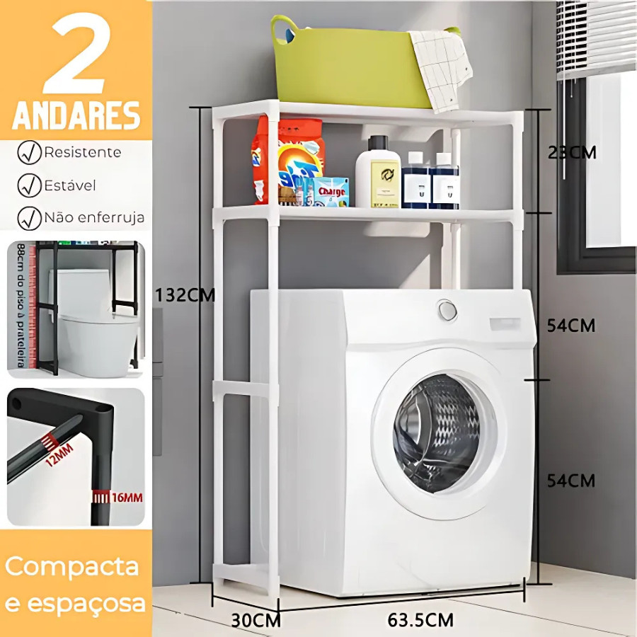 Prateleira Organizadora para Lavanderia